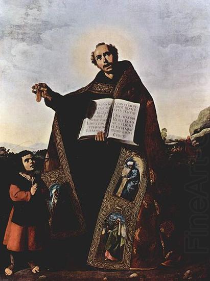 Francisco de Zurbaran Hl. Romanus und Hl. Barulas von Antiochien china oil painting image